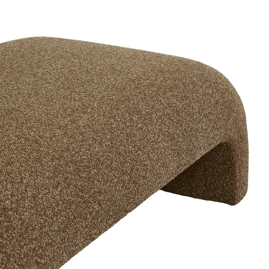 Aubury Day Bed Left Shiitake