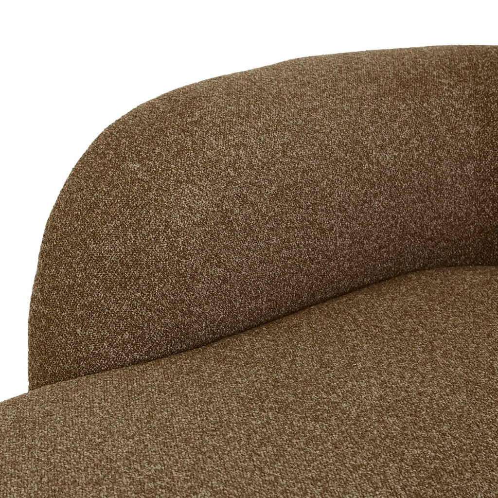 Aubury Day Bed Right Shiitake