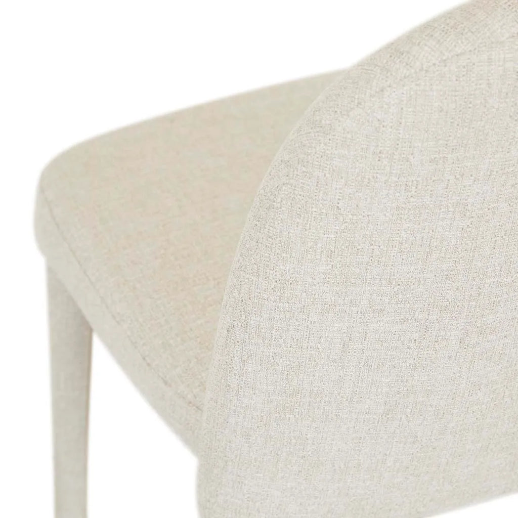 Jules Dining Chair Sandcastle Tweed