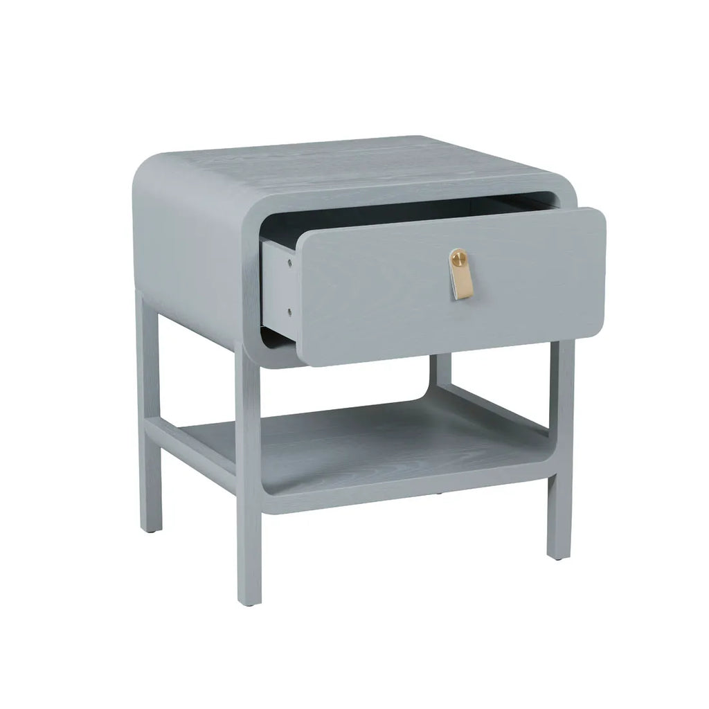 Charles Bedside Dusty Blue