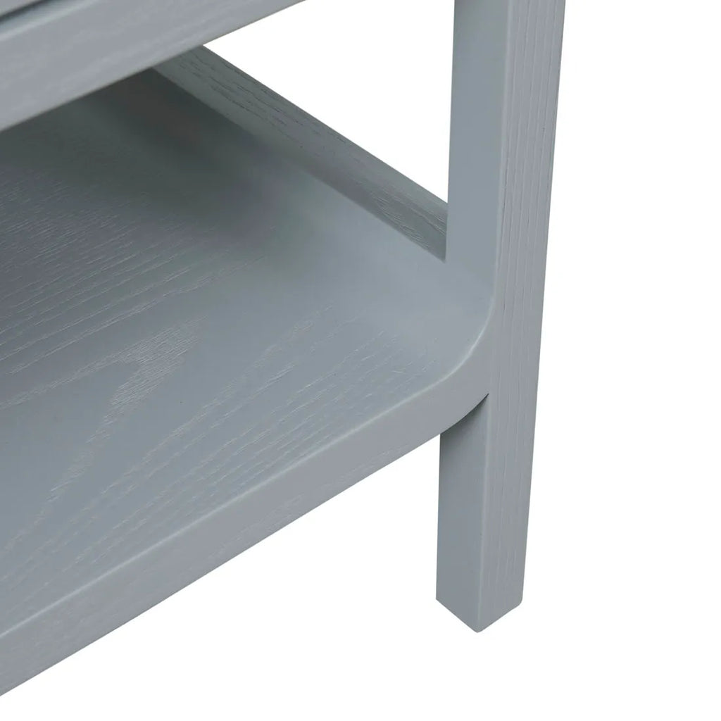 Charles Bedside Dusty Blue
