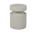 Corsica Button Side Table Cloud