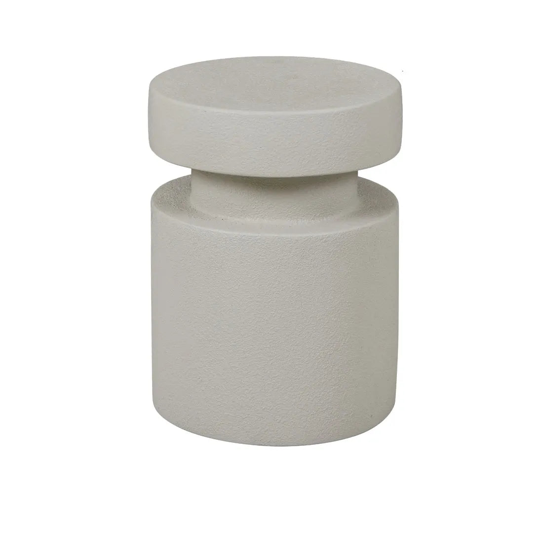 Corsica Button Side Table Cloud