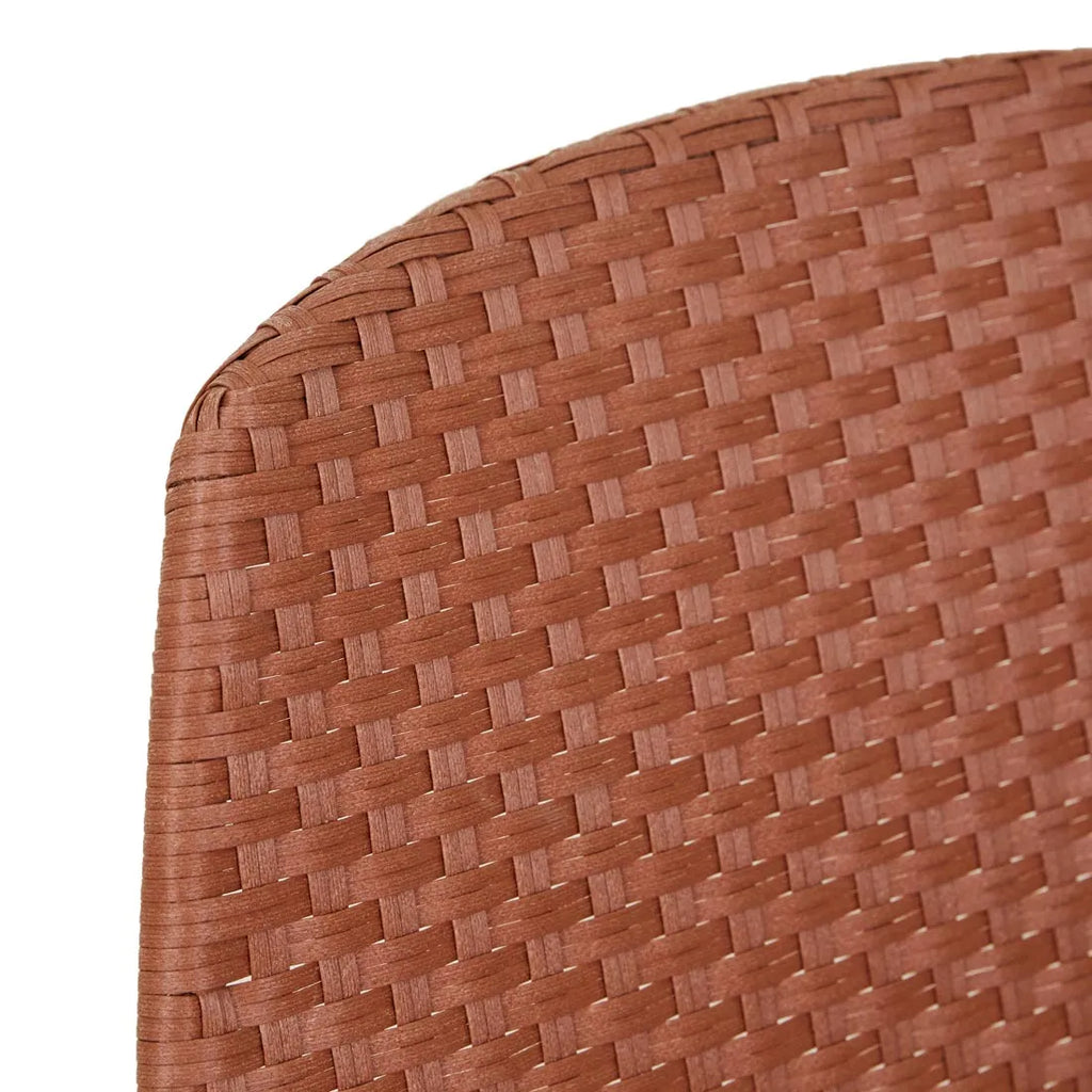 Corsica Scoop Dining Chair Brique