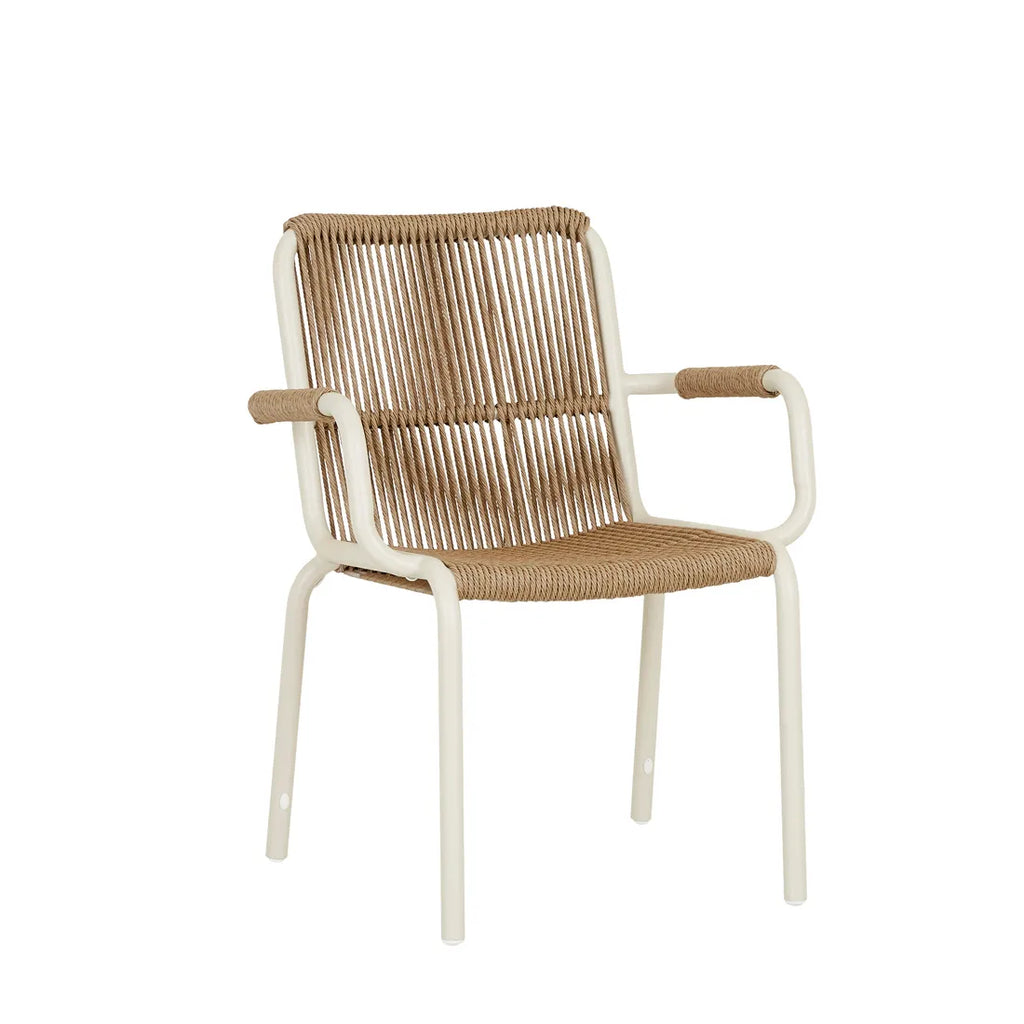 Delphi Sands Dining Arm Chair Natural