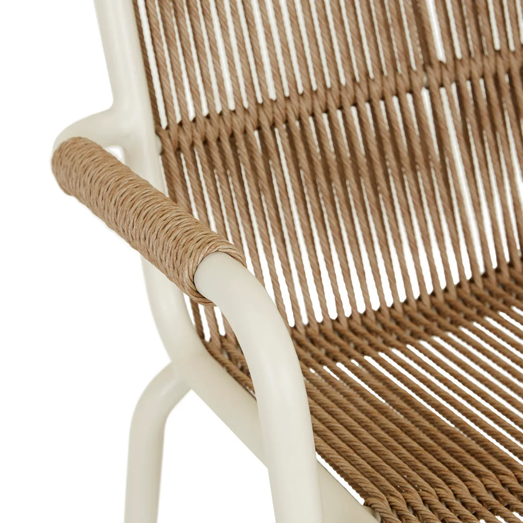 Delphi Sands Dining Arm Chair Natural