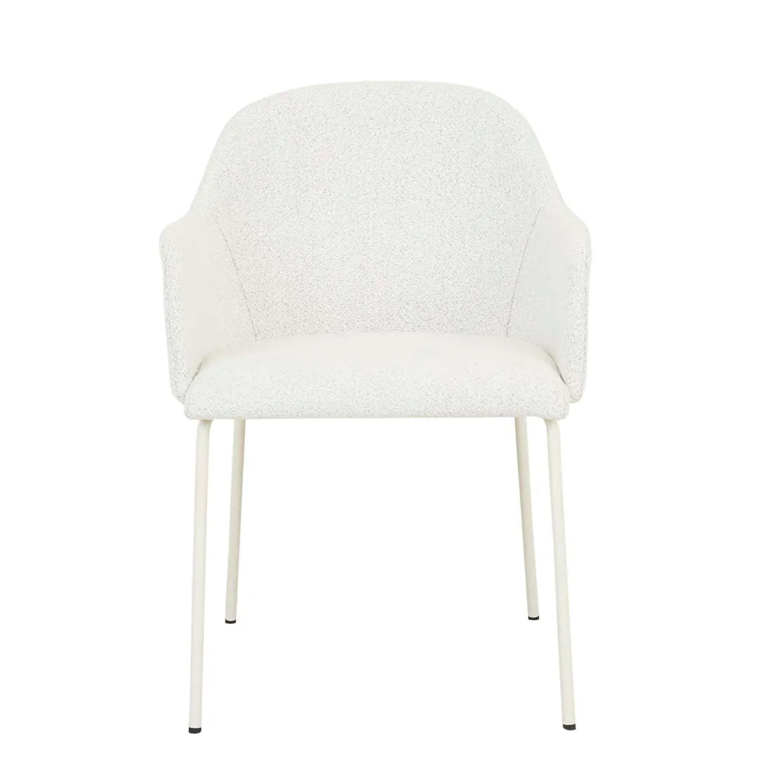 Riley Dining Armchair Birch Boucle