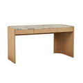 Elsie Marble Desk Natural