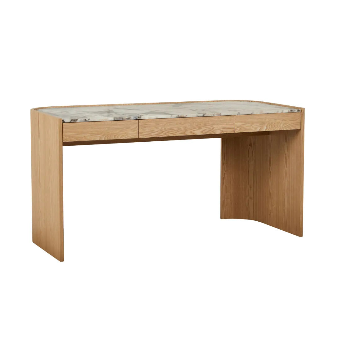 Elsie Marble Desk Natural