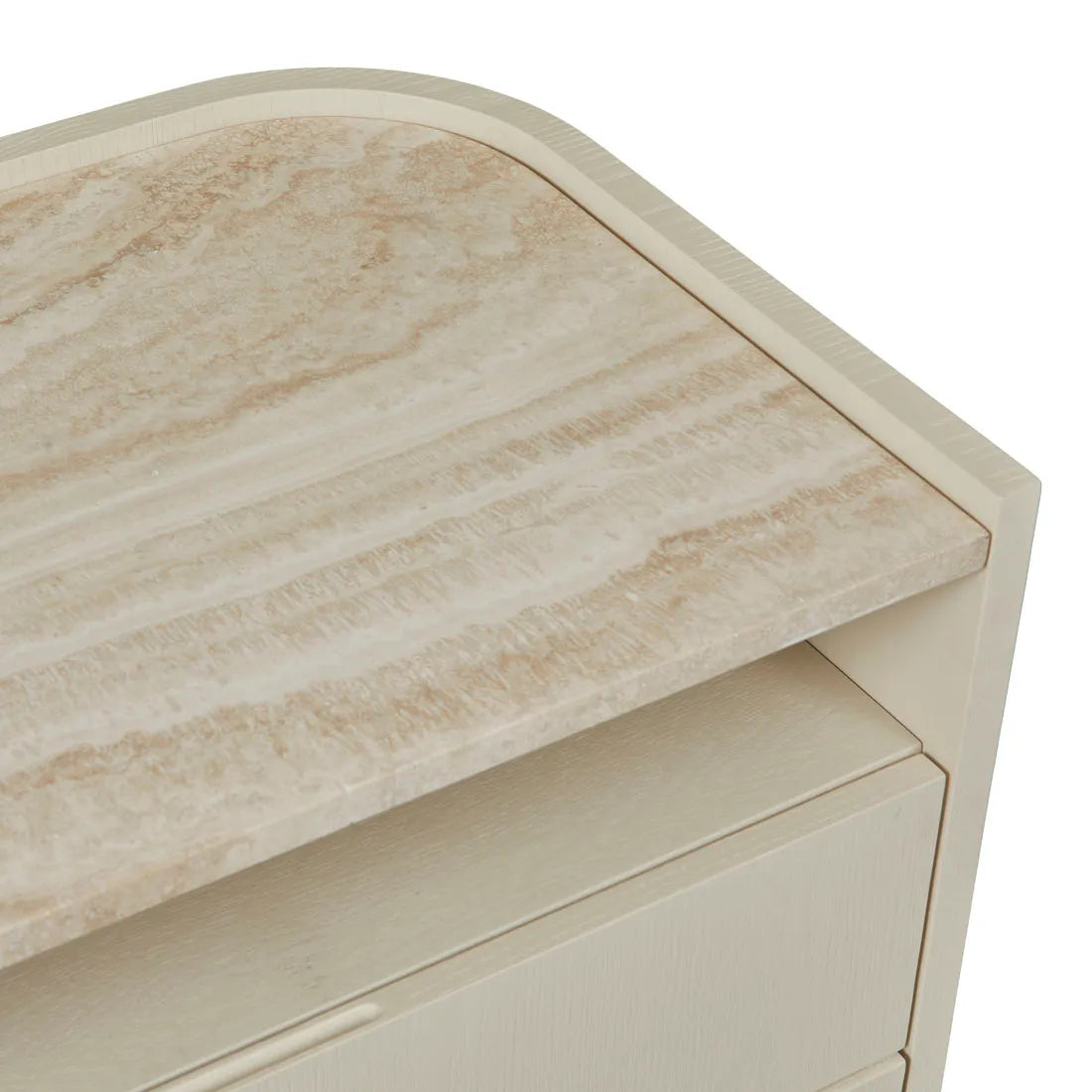 Elsie Two Drawer Bedside Shell