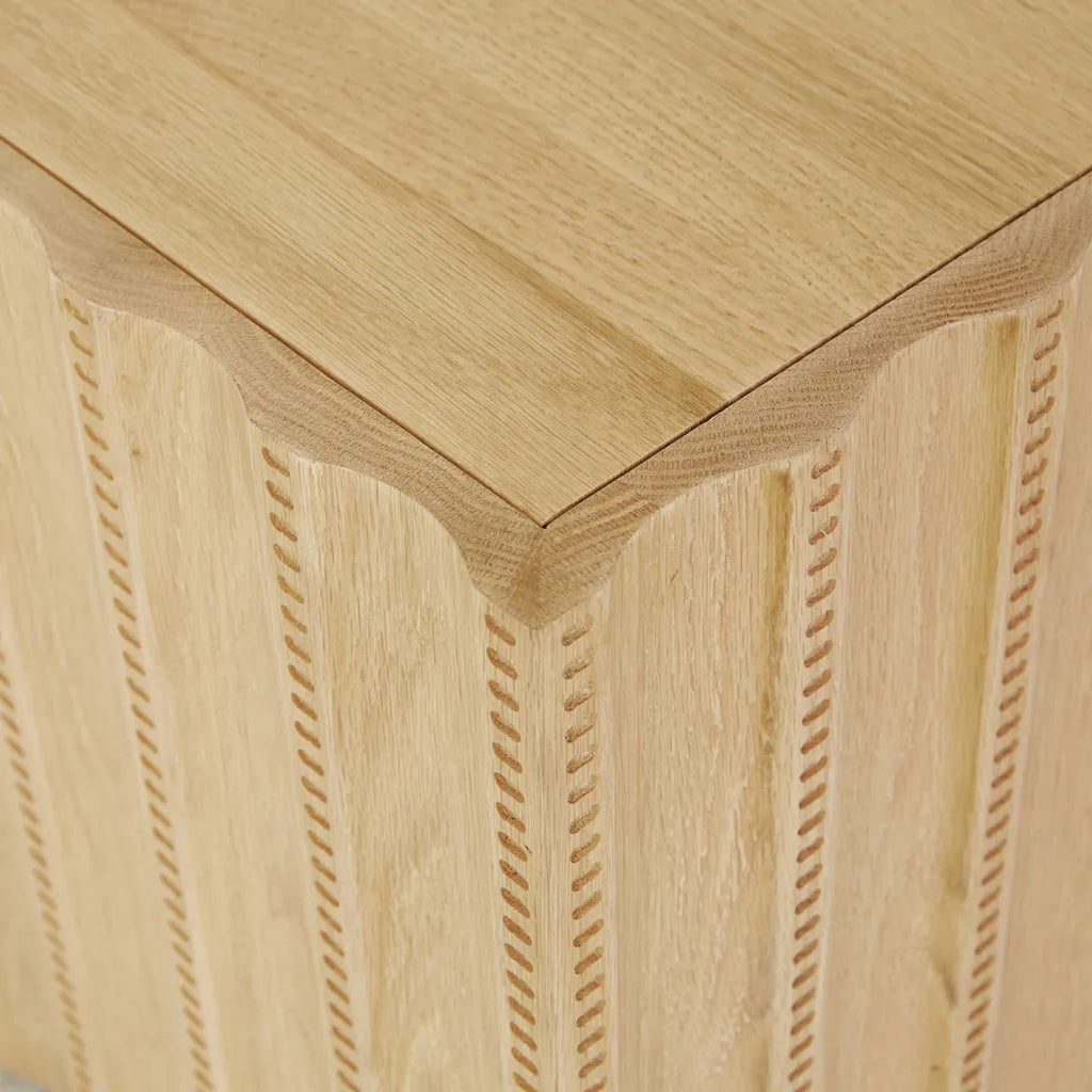 Ember Block Side Table Natural