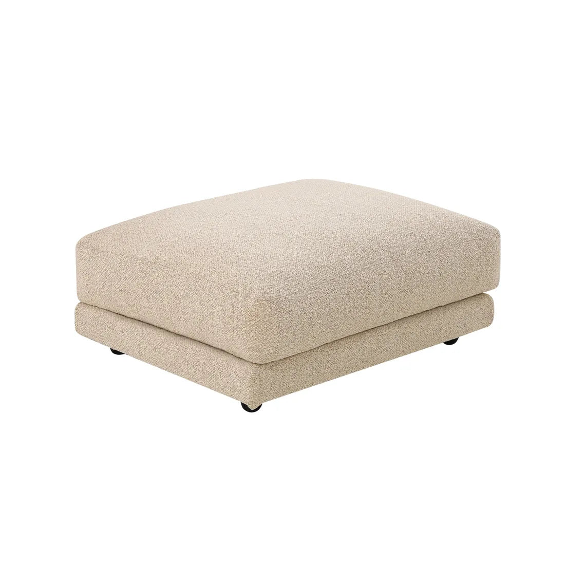 Felix Crest Ottoman Moonbeam