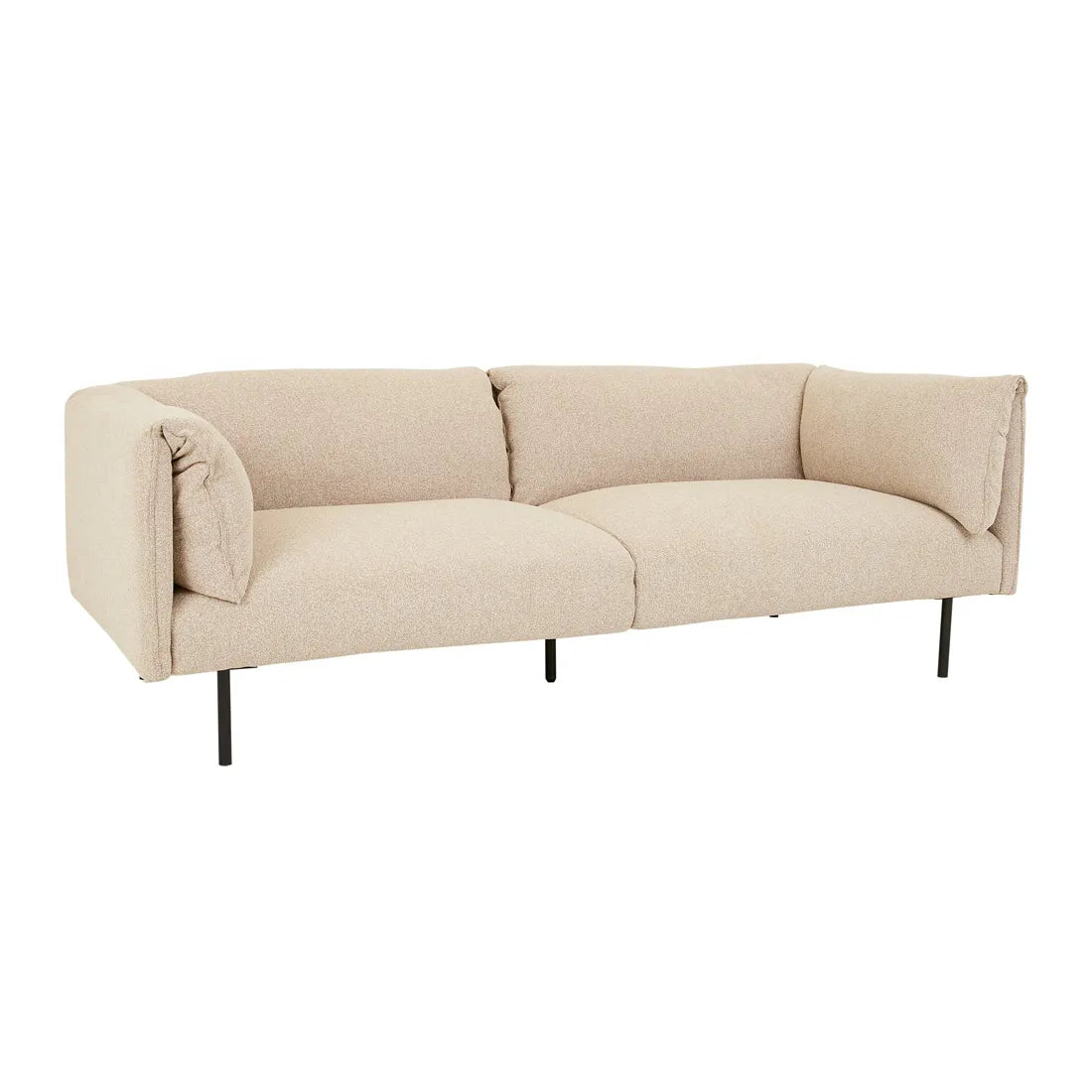 Felix Fold Three Seater Sofa Biscotti