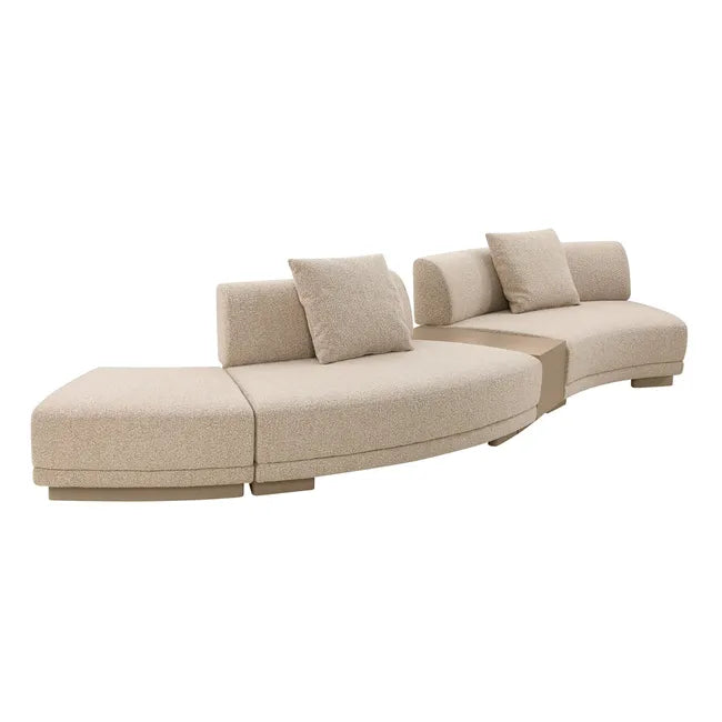 Felix Orbit Two Seater Arc Sofa Moonbeam