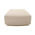 Felix Orbit Wedge Ottoman Moonbeam