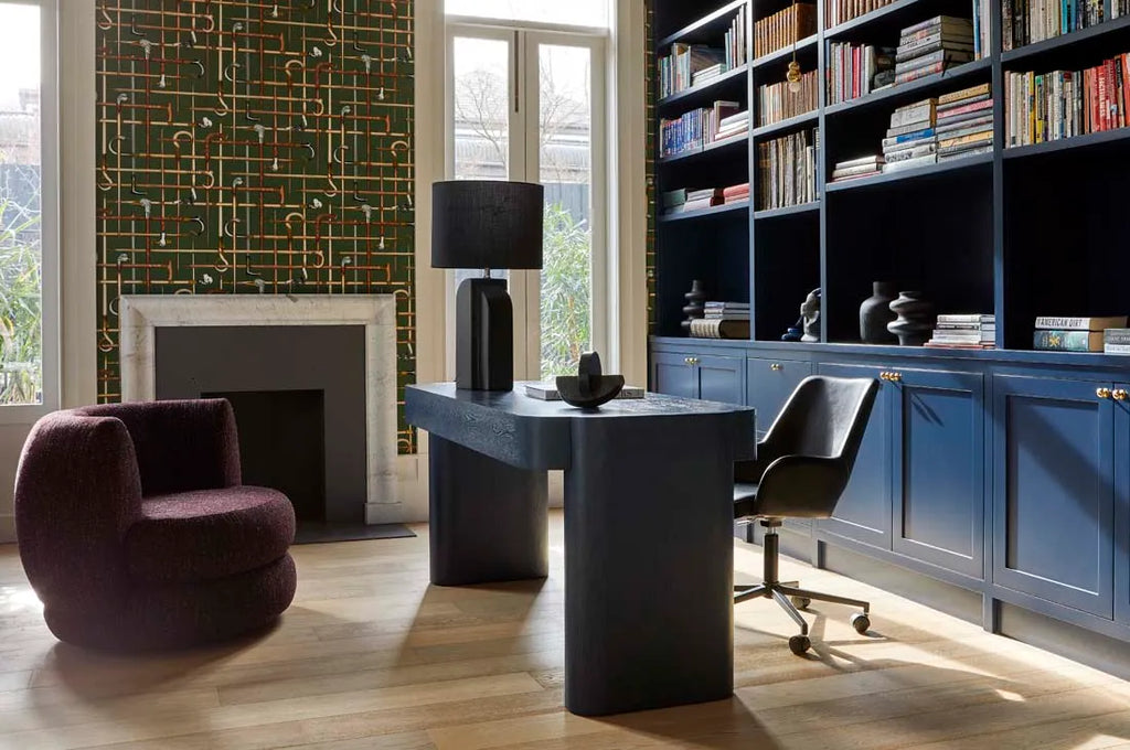 Quentin Office Chair Brioche Boucle