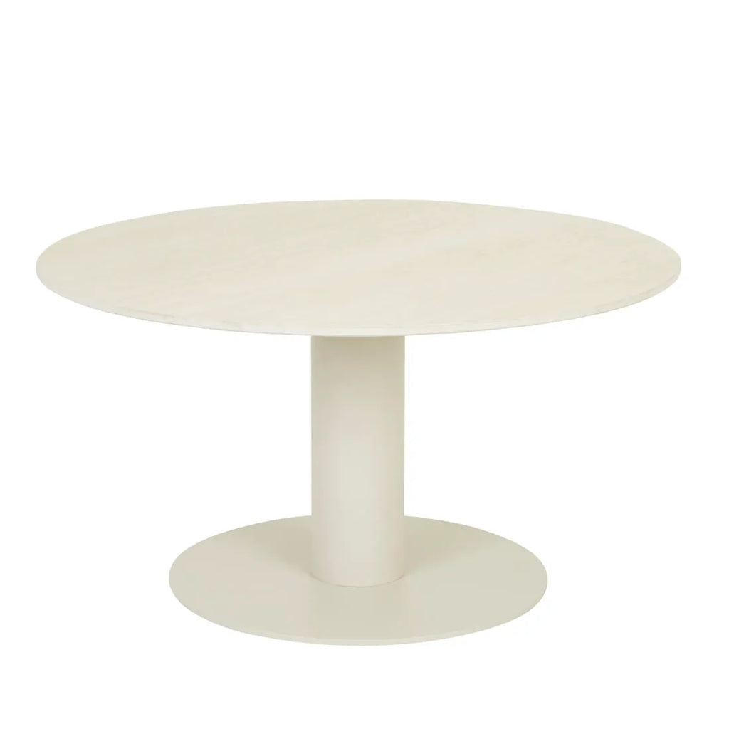 Frankie Outdoor Round Coffee Table Sandcastle