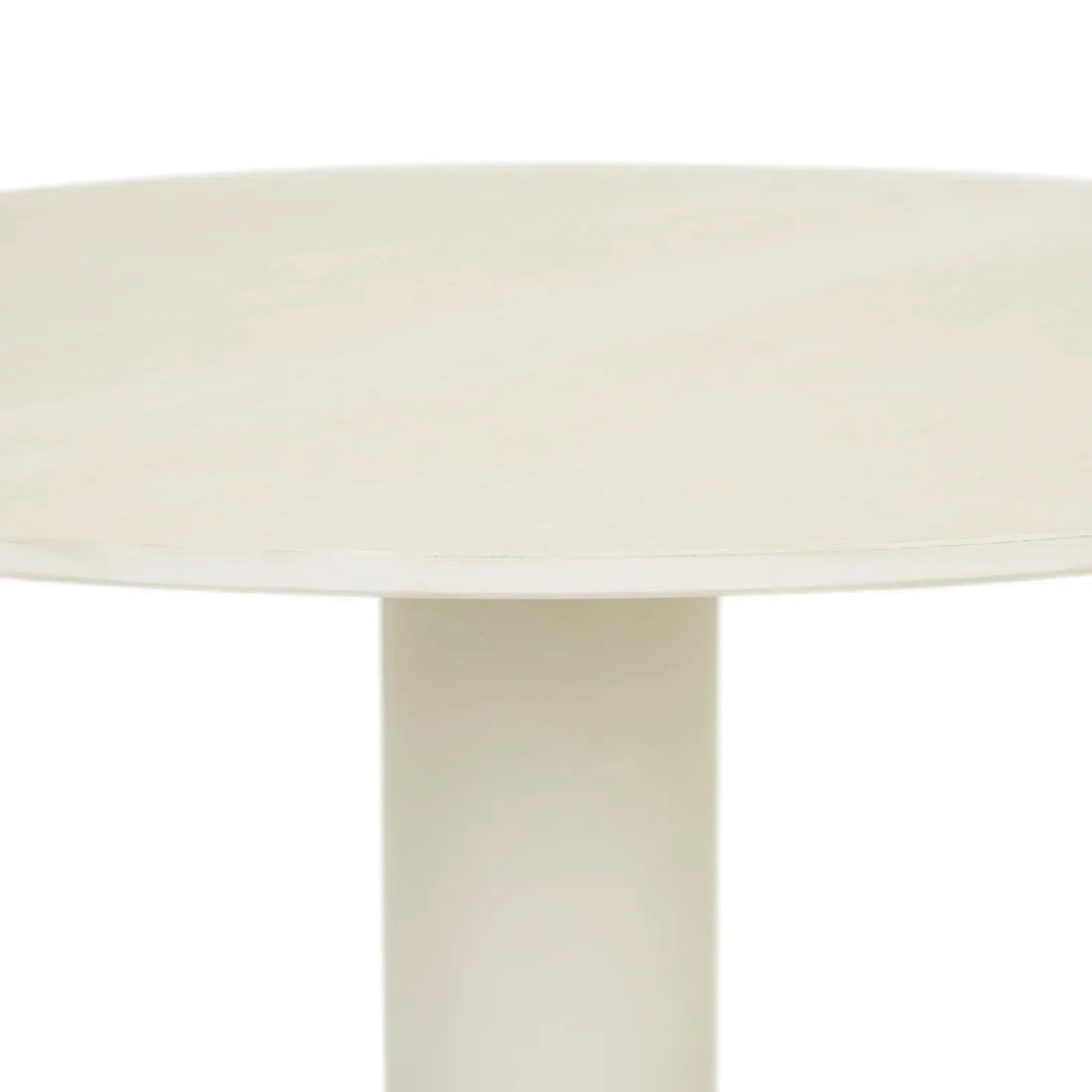 Frankie Outdoor Round Coffee Table Sandcastle