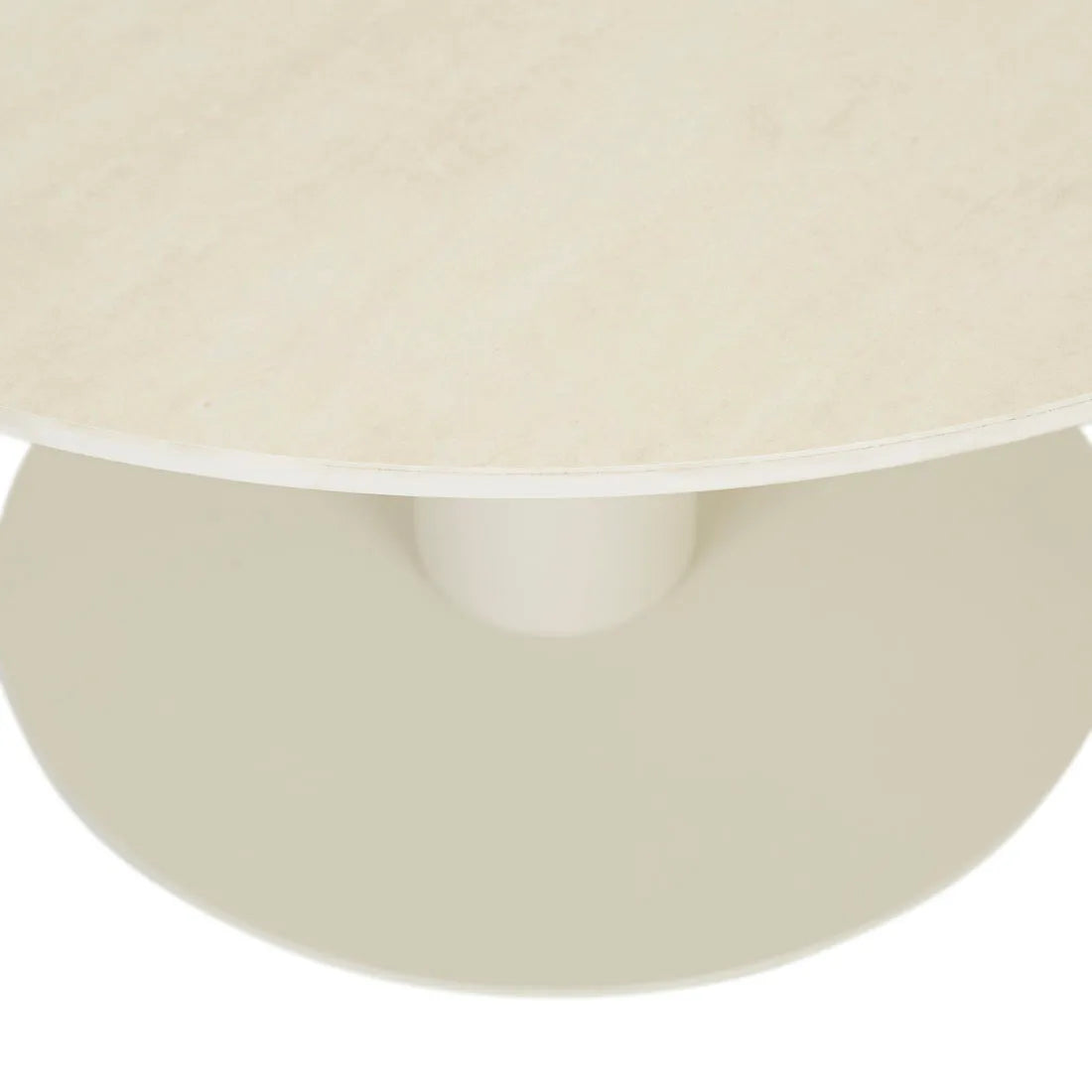 Frankie Outdoor Round Coffee Table Sandcastle