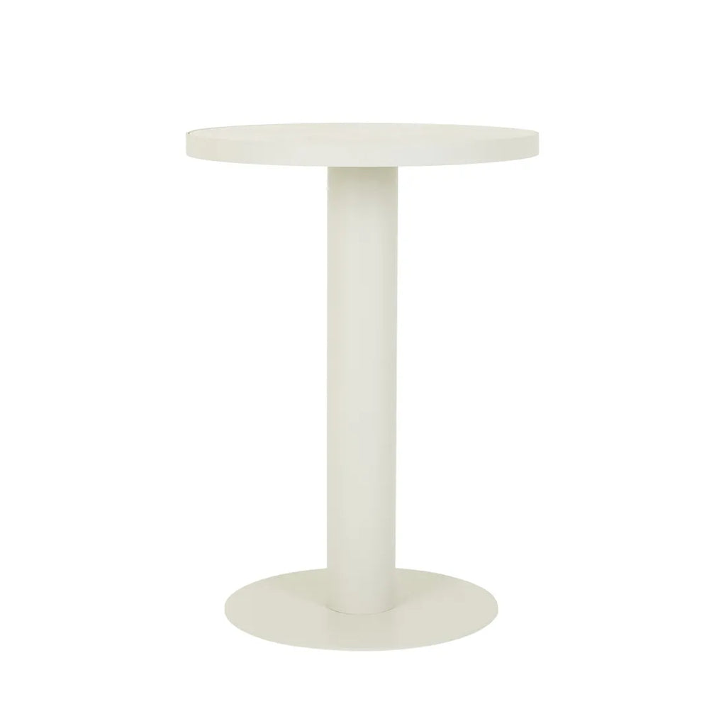 Frankie Outdoor Round Bar Table Sandcastle