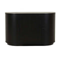 Oberon Crescent Storage Unit Matt Black
