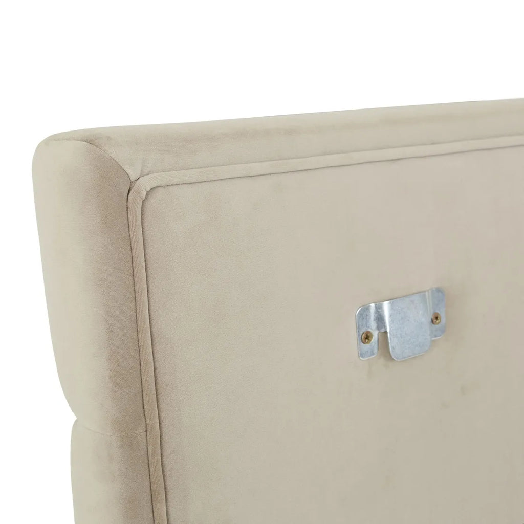 Hugo Panel King Bedhead Pearl Velvet