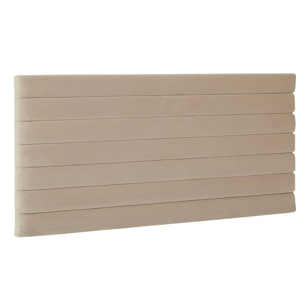 Hugo Panel Wide Bedhead Pearl Velvet