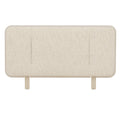 Hugo Bridge Queen Bedhead Oatmeal