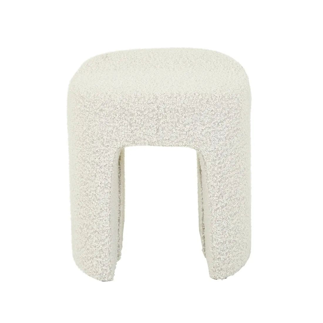 Kanto Stool Grey Speckle Boucle
