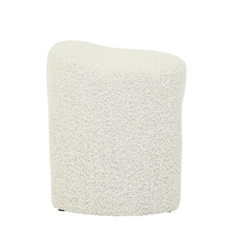 Kanto Stool Grey Speckle Boucle