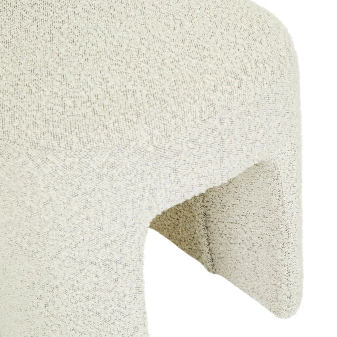 Kanto Stool Grey Speckle Boucle