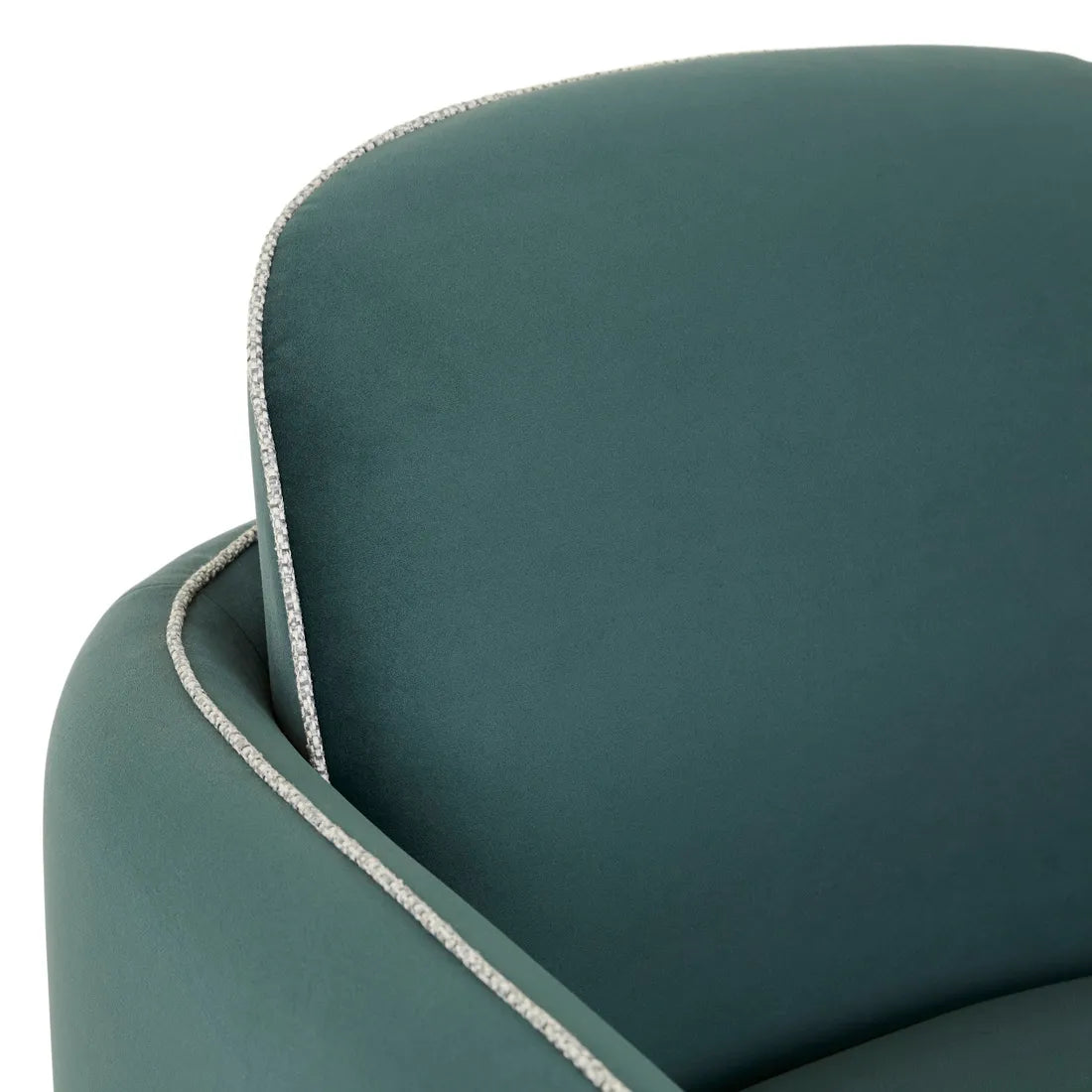Leora Armchair Peacock Velvet