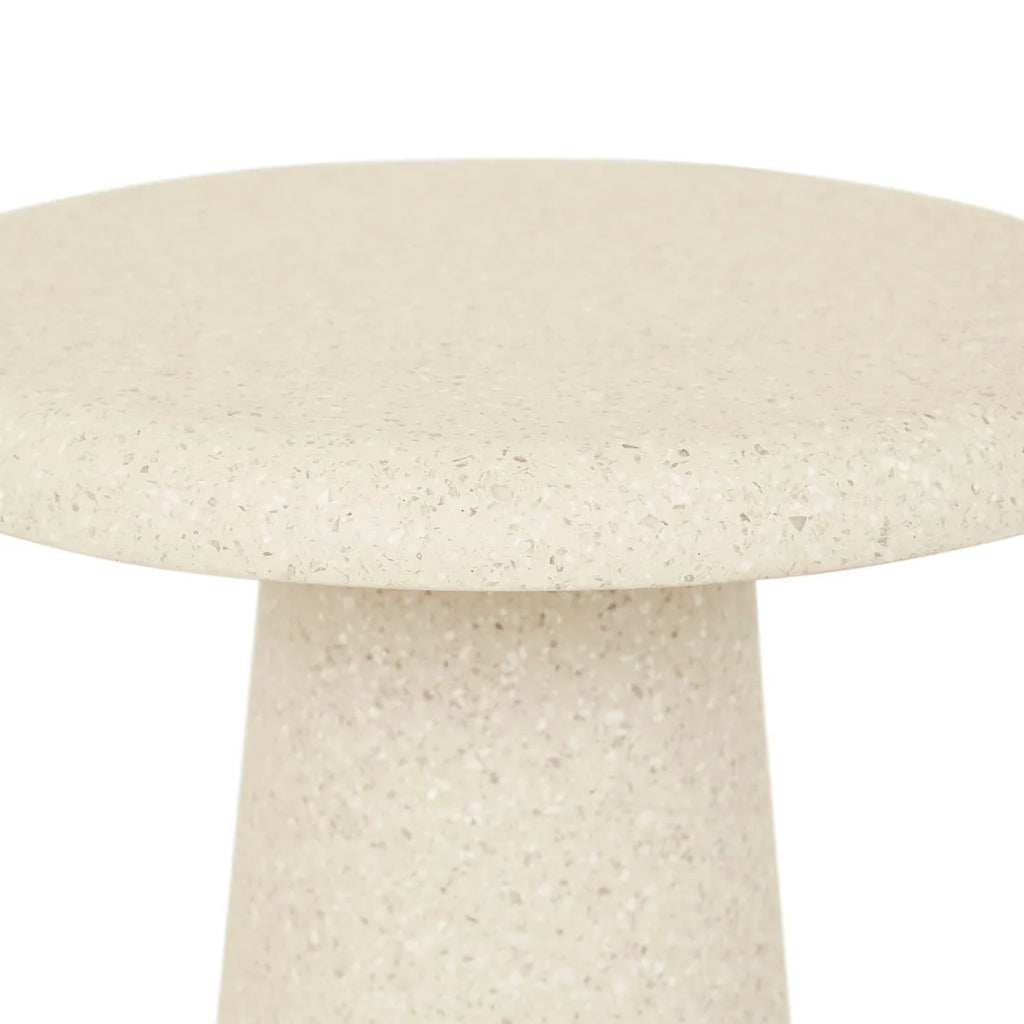 Livorno Porcini Side Table Sand Fleck