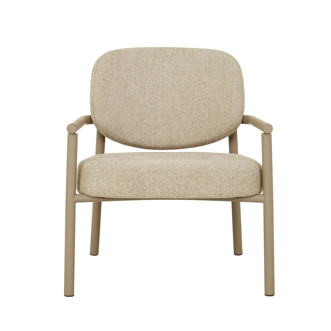 Lori Metal Armchair Fawn Speckle