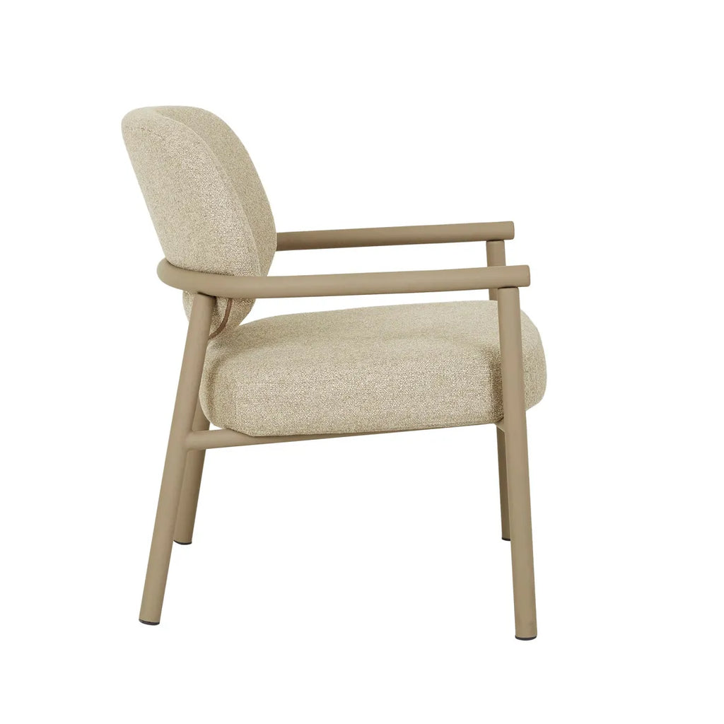 Lori Metal Armchair Fawn Speckle