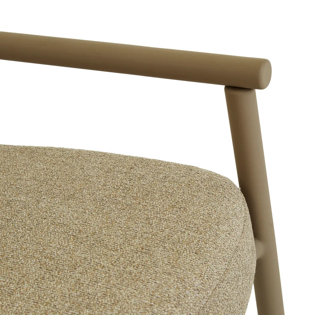 Lori Metal Armchair Fawn Speckle