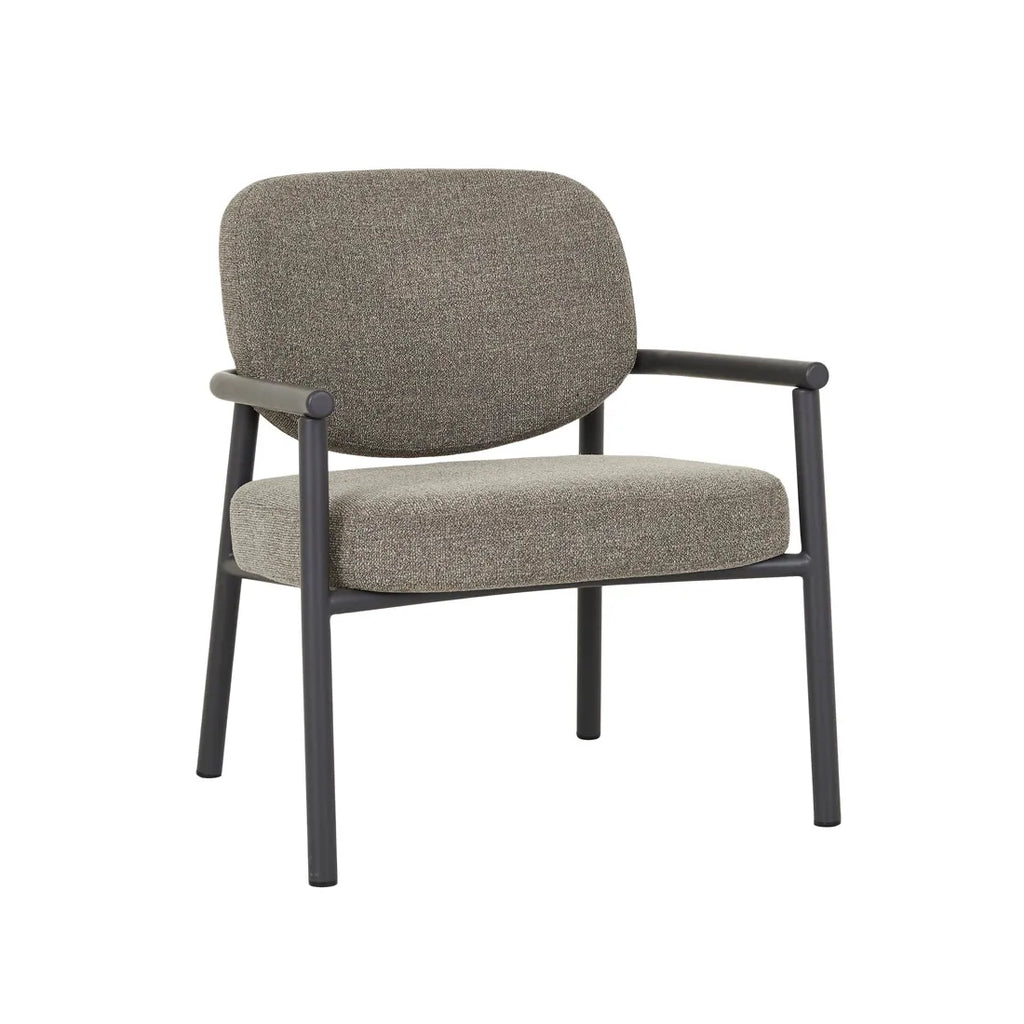 Lori Metal Armchair Cinder Speckle