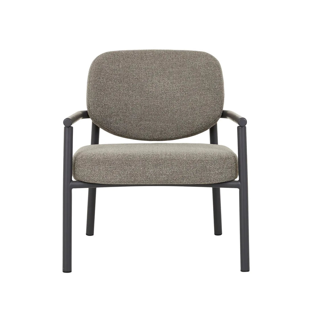 Lori Metal Armchair Cinder Speckle