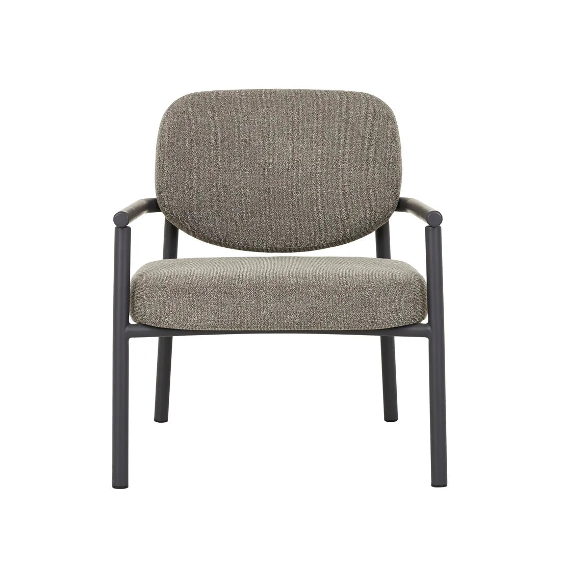 Lori Metal Armchair Cinder Speckle