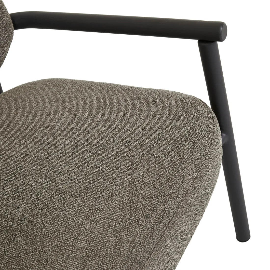 Lori Metal Armchair Cinder Speckle
