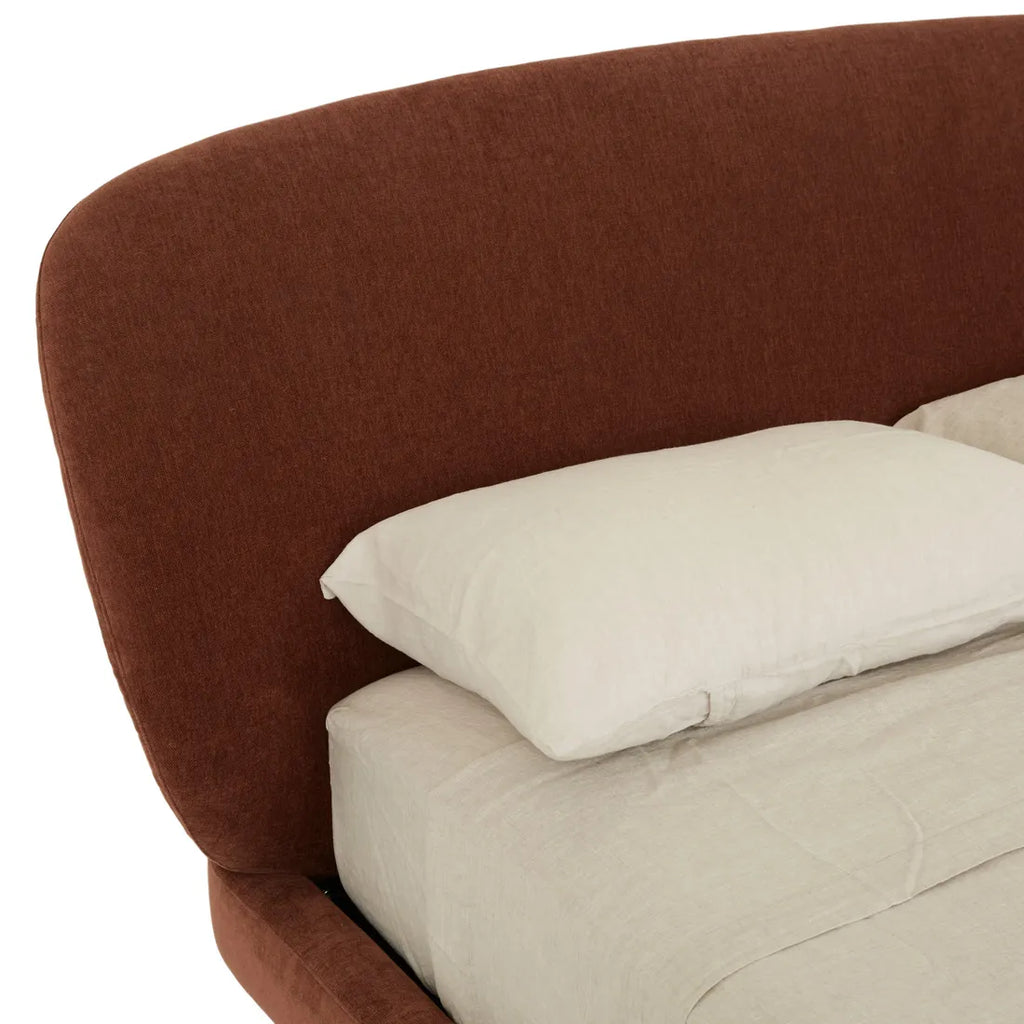 Madrid Mondo Queen Bed Chestnut