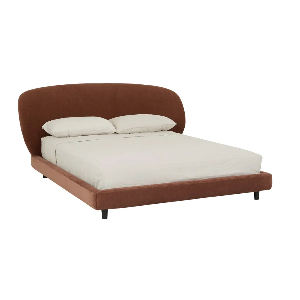 Madrid Mondo Queen Bed Chestnut