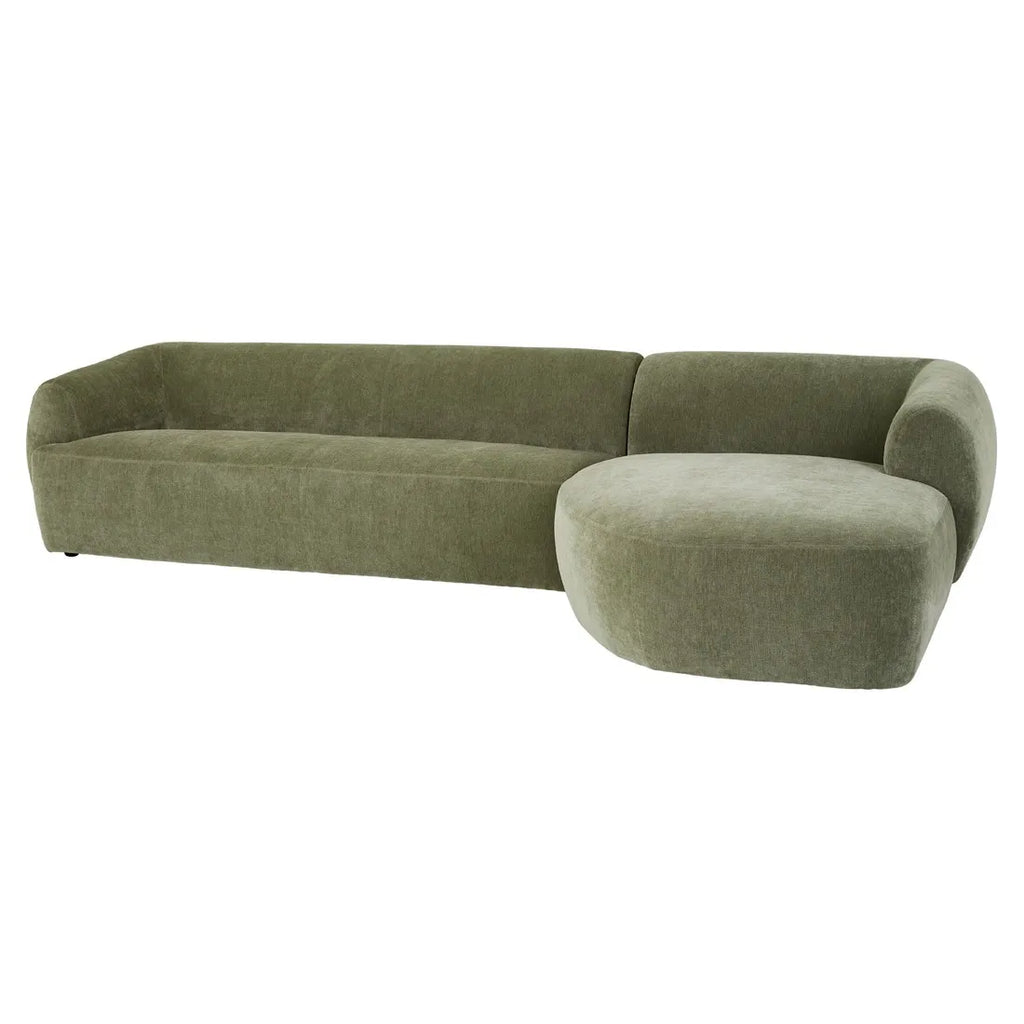 Madrid Slope Right Chaise Set Clover