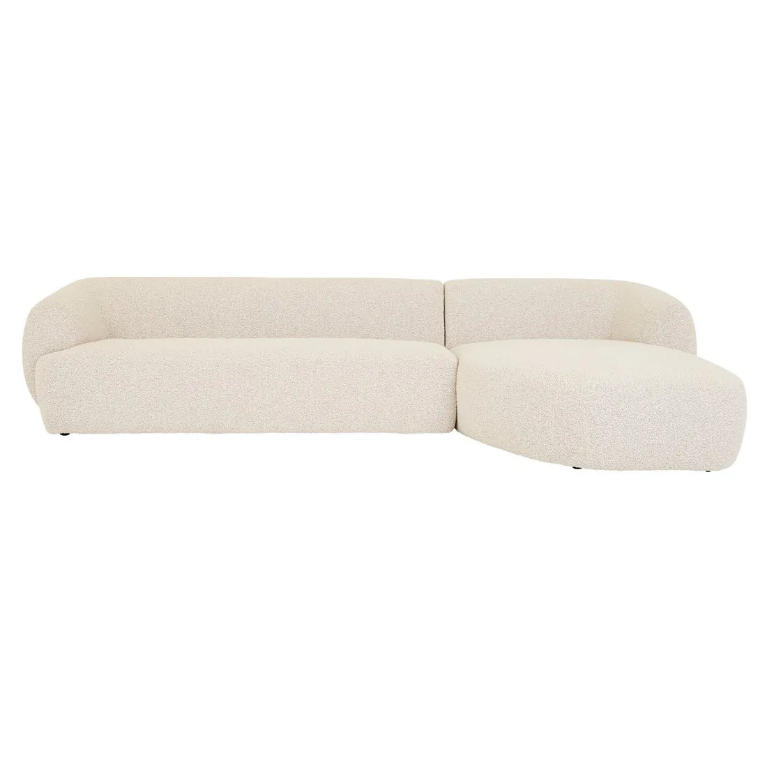 Madrid Slope Right Chaise Set Grey Speckle