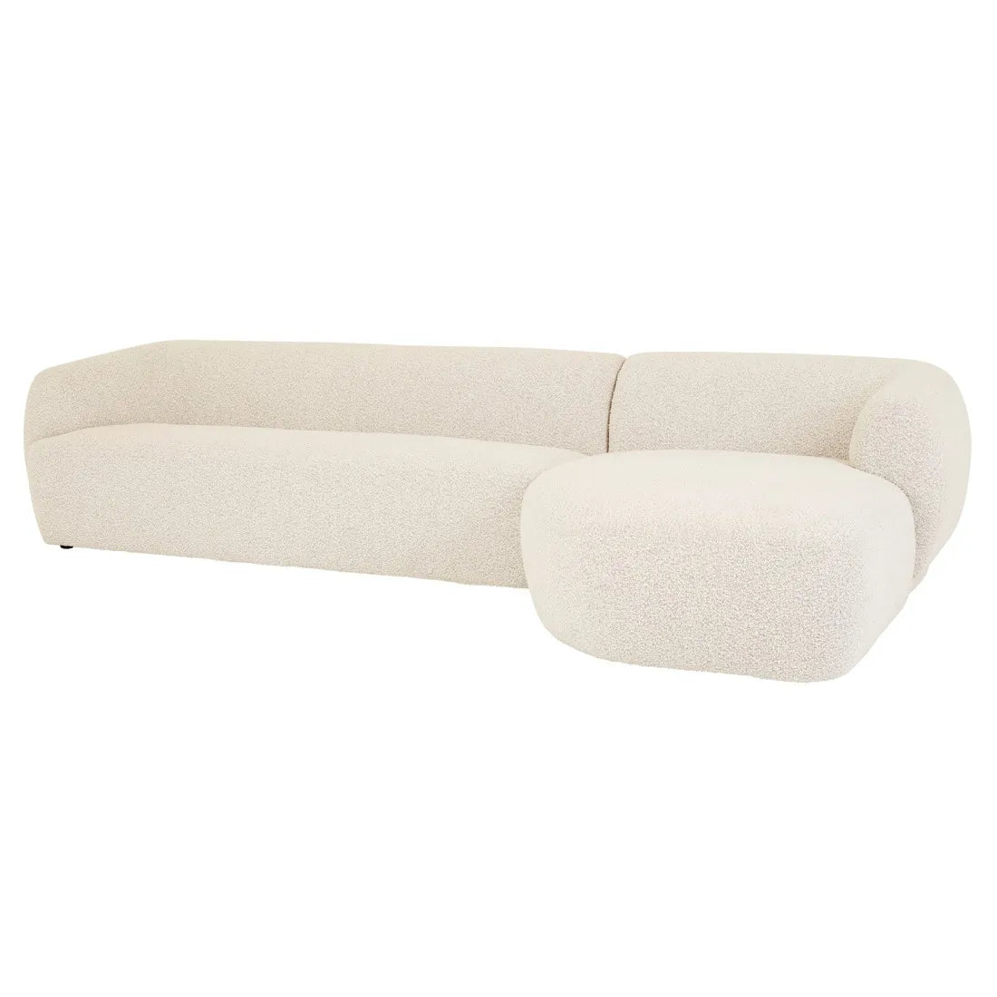 Madrid Slope Right Chaise Set Grey Speckle