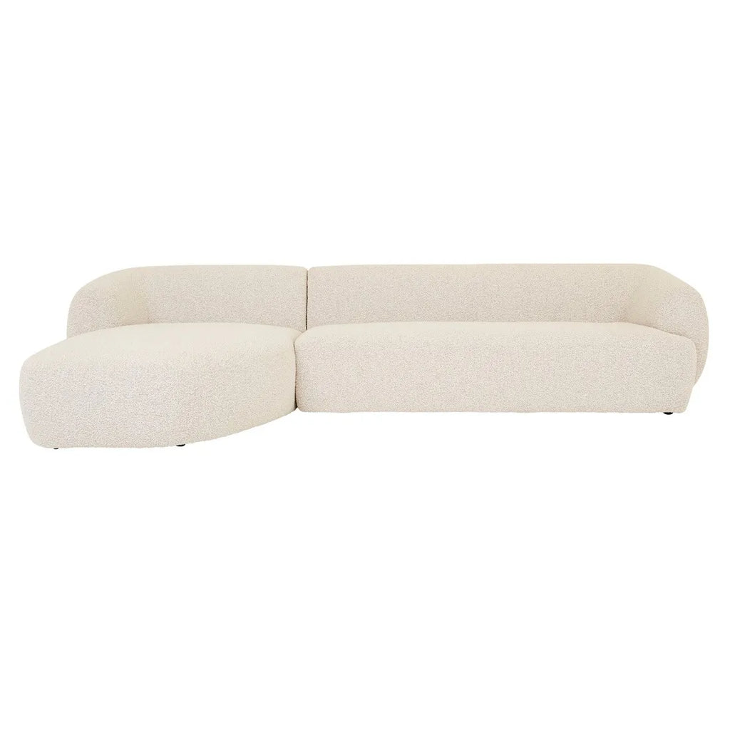 Madrid Slope Left Chaise Set Grey Speckle