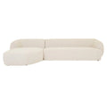 Madrid Slope Left Chaise Set Grey Speckle