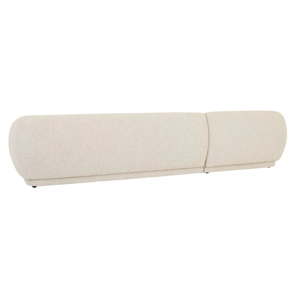 Madrid Slope Left Chaise Set Grey Speckle