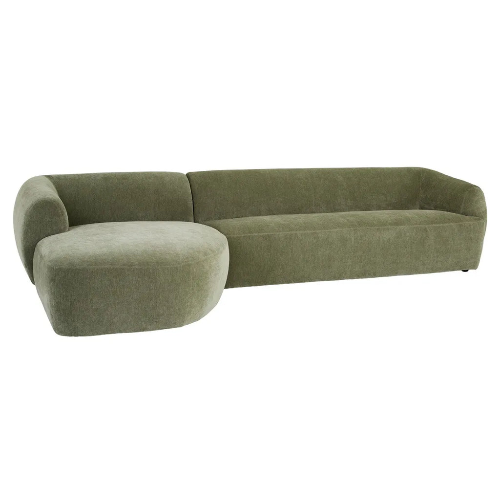 Madrid Slope Left Chaise Set Clover