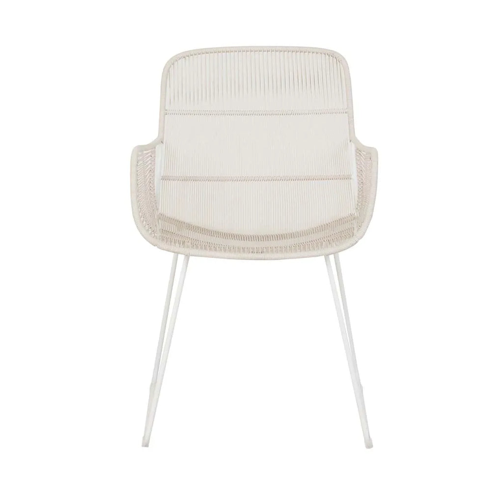 Marina Laze Dining Armchair Chalk